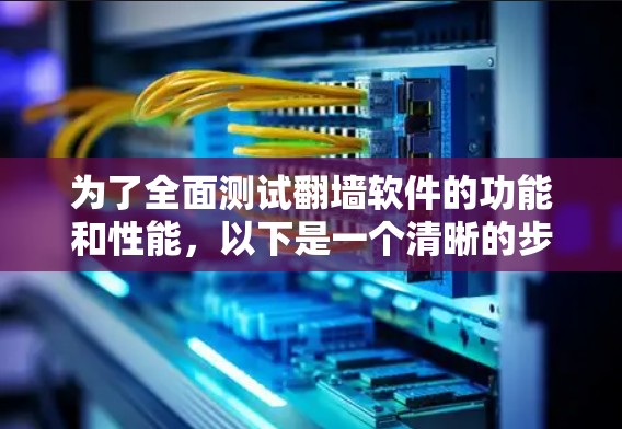 为了全面测试翻墙软件的功能和性能,以下是一个清晰的步骤指南 为了全面测试翻墙软件的功能和性能,以下是一个清晰的步骤指南