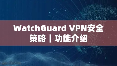 WatchGuard VPN安全策略｜功能介绍