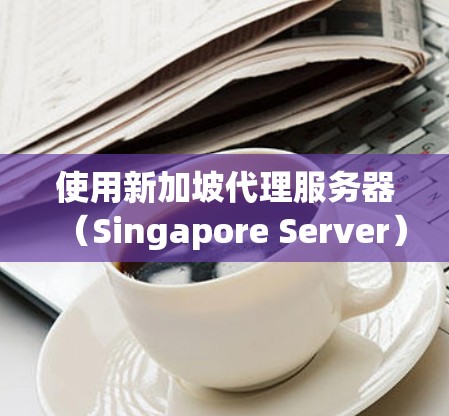 使用新加坡代理服务器(Singapore Server)是一个综合性的解决方案,适合在加密、高可用性和高性能需求下运行的应用。以下是对该技术的详细介绍 使用新加坡代理服务器(Singapore Server)是一个综合性的解决方案,适合在加密、高可用性和高性能需求下运行的应用。以下是对该技术的详细介绍