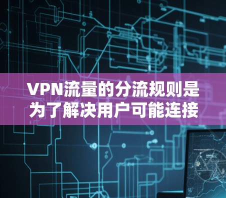VPN流量的分流规则是为了解决用户可能连接到多个VPN服务器或电子书服务的情况而制定的。以下是对这些规则的详细解释 VPN流量的分流规则是为了解决用户可能连接到多个VPN服务器或电子书服务的情况而制定的。以下是对这些规则的详细解释
