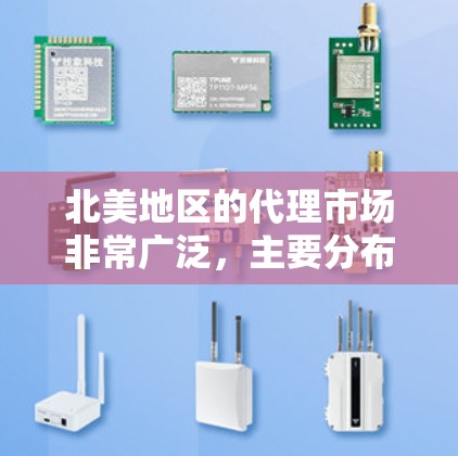 北美地区的代理市场非常广泛，主要分布在以下几个地区