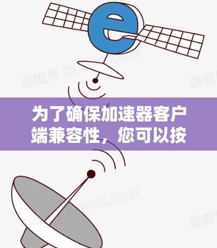 为了确保加速器客户端兼容性，您可以按照以下步骤进行排查和解决