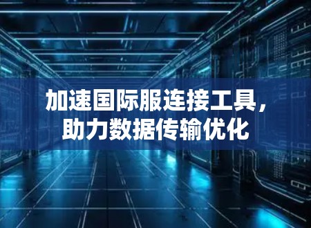加速国际服连接工具，助力数据传输优化