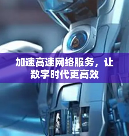 加速高速网络服务，让数字时代更高效